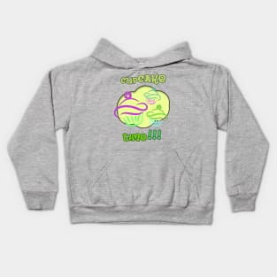 #2 CUPCAKE TIME Kids Hoodie